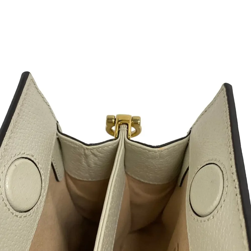 Gucci Ophidia GG Small Shoulder Bag Shoulder Bag 503877 White Beige Multi PVC - Picture 14 of 15
